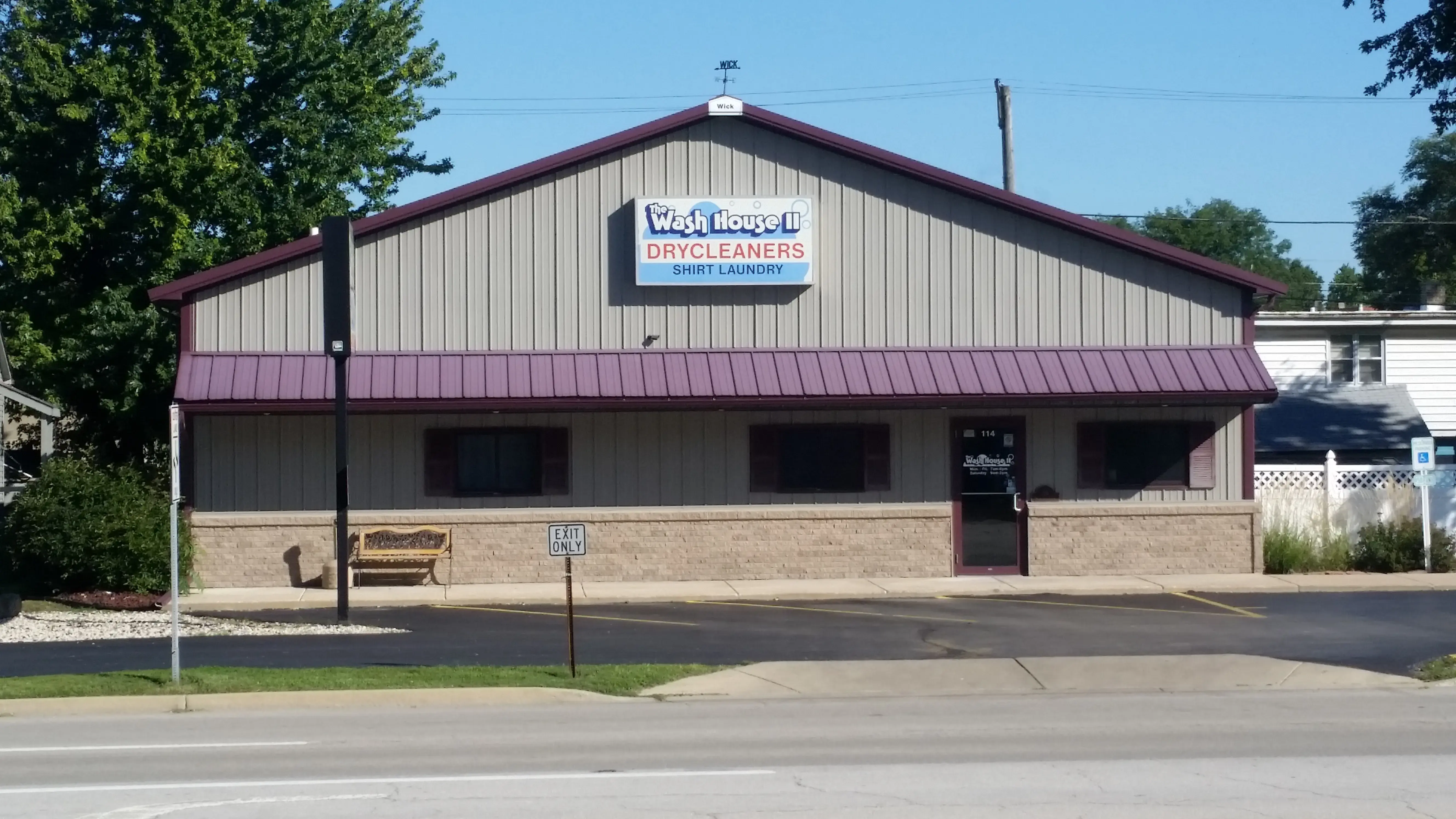 Wash House Dry Cleaners The location