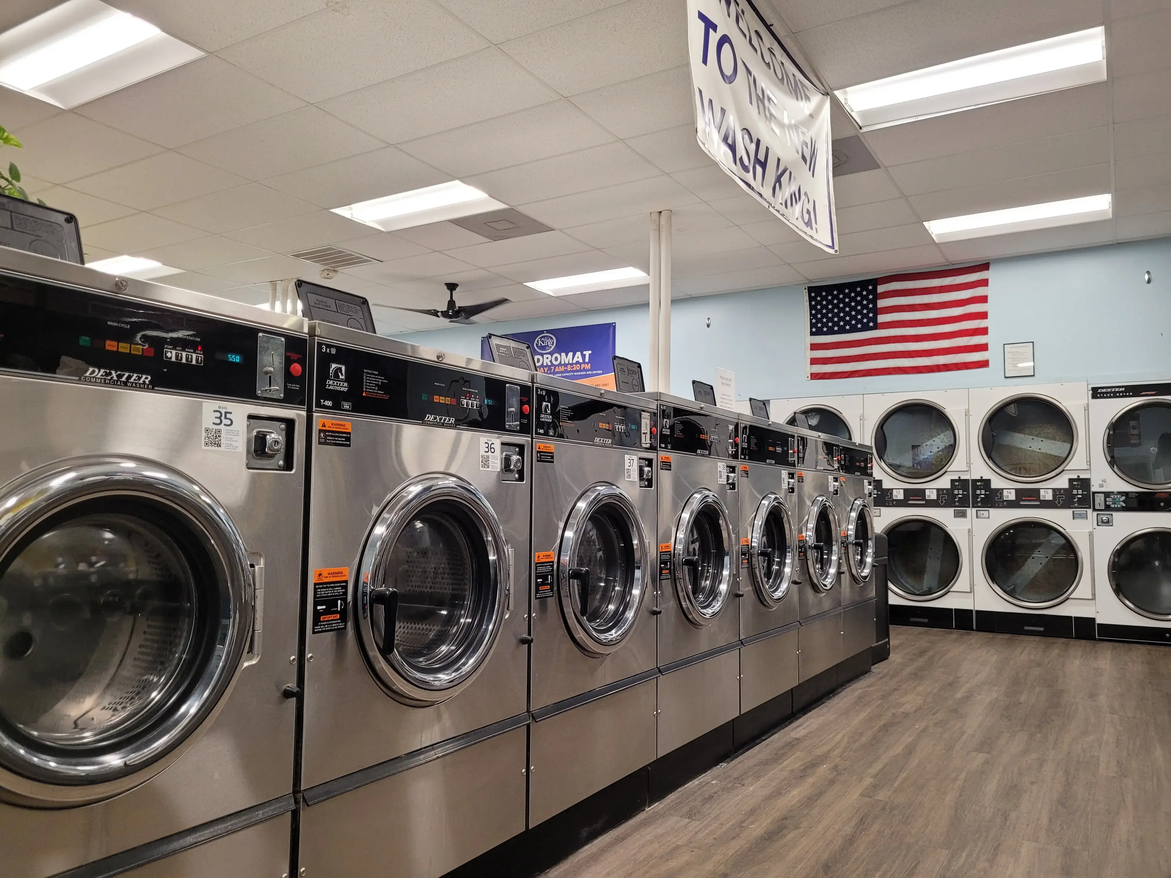 Wash King Laundromat and Laundry Service location