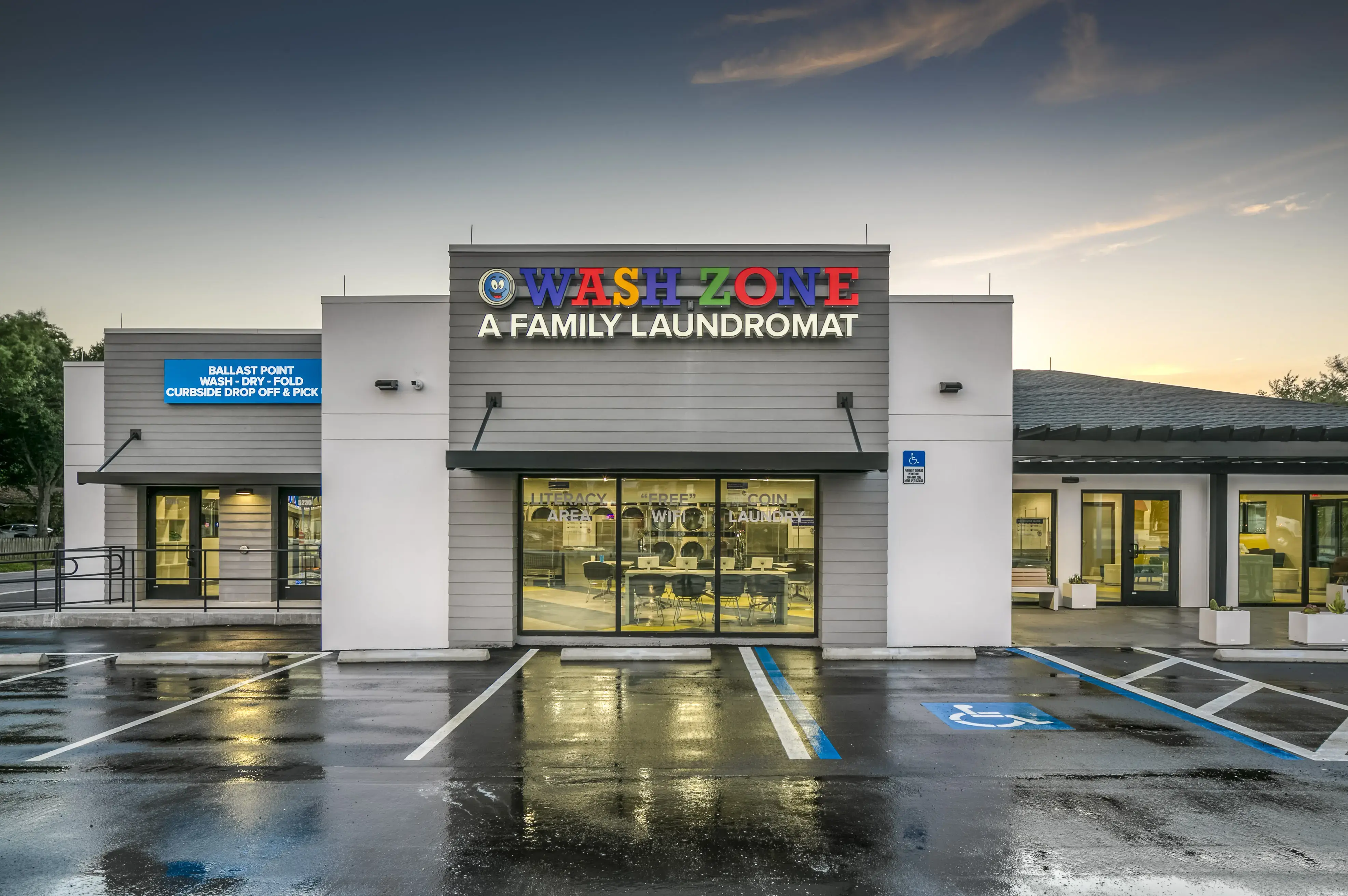 Wash Zone Family Laundromat location