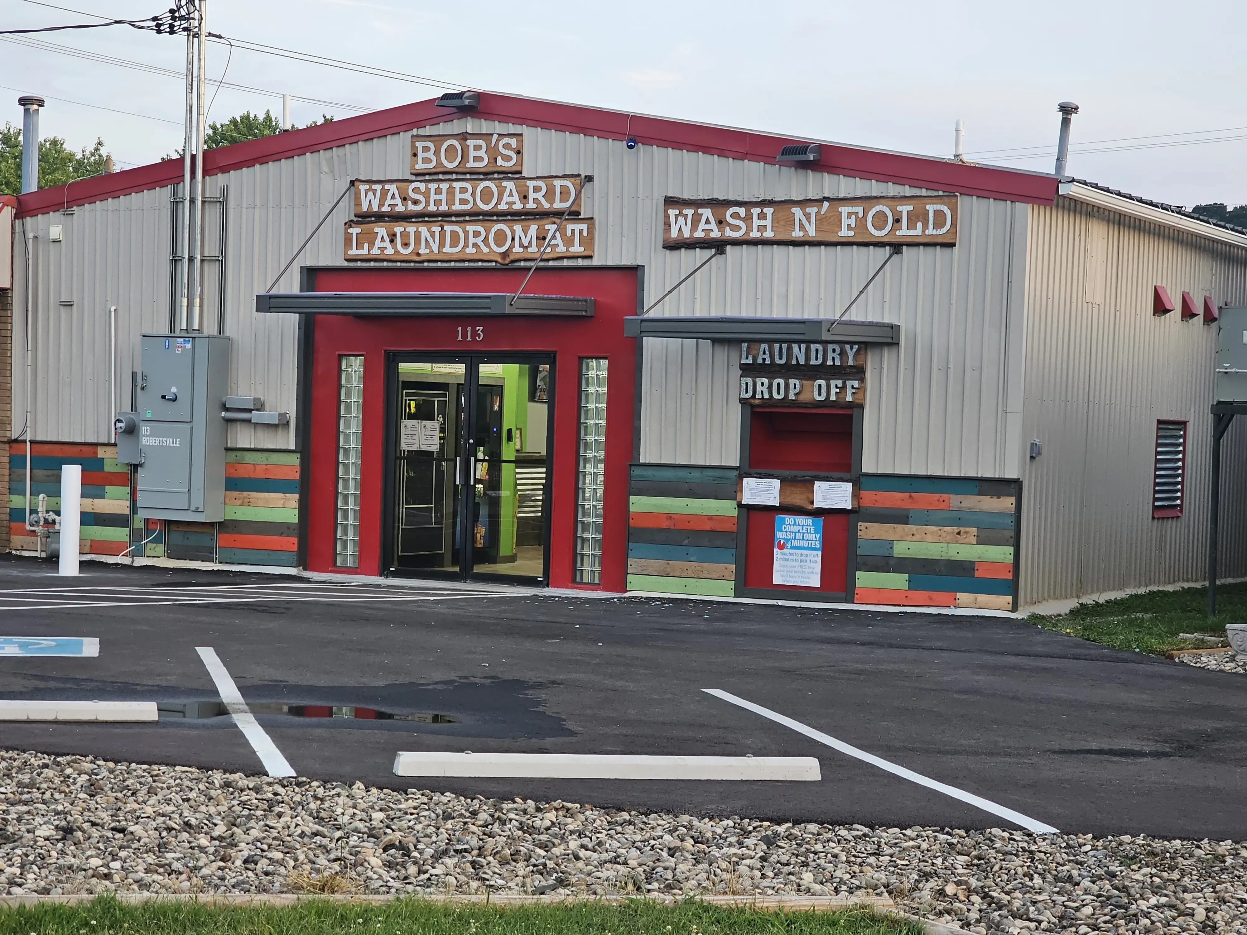 Washboard Wash N' Fold location