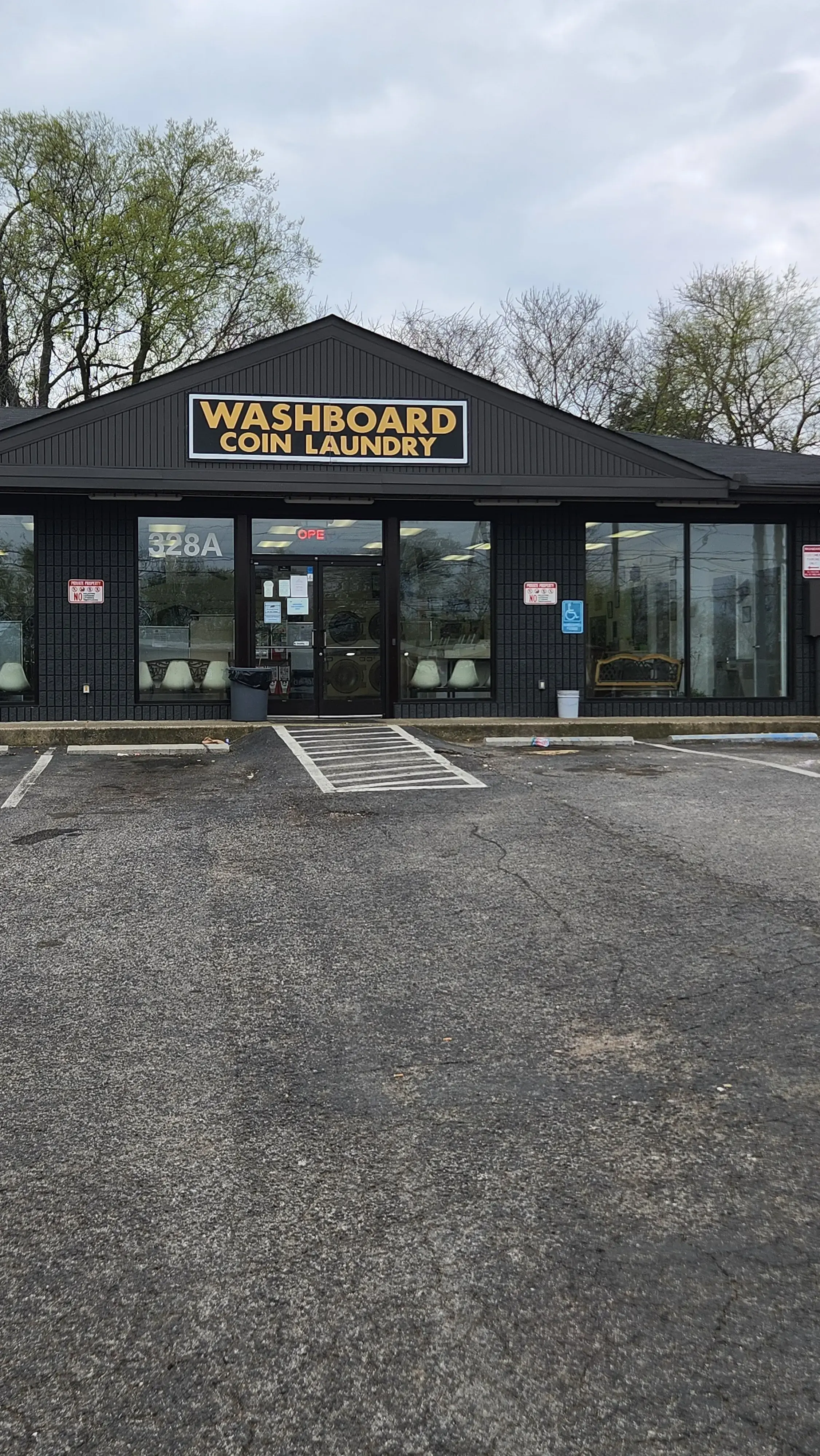 WashCo Laundry-Washboard location