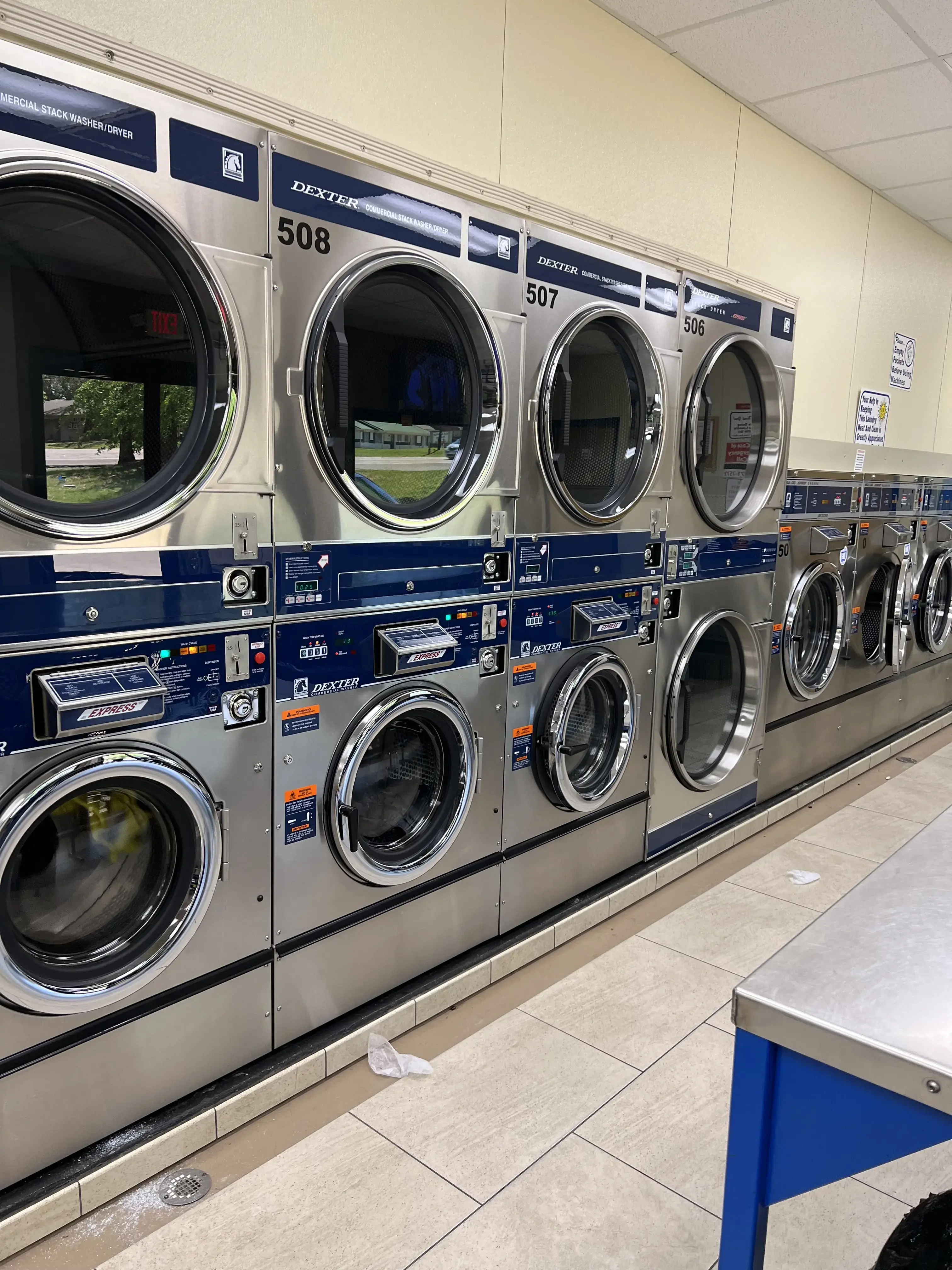 Washday laundry location