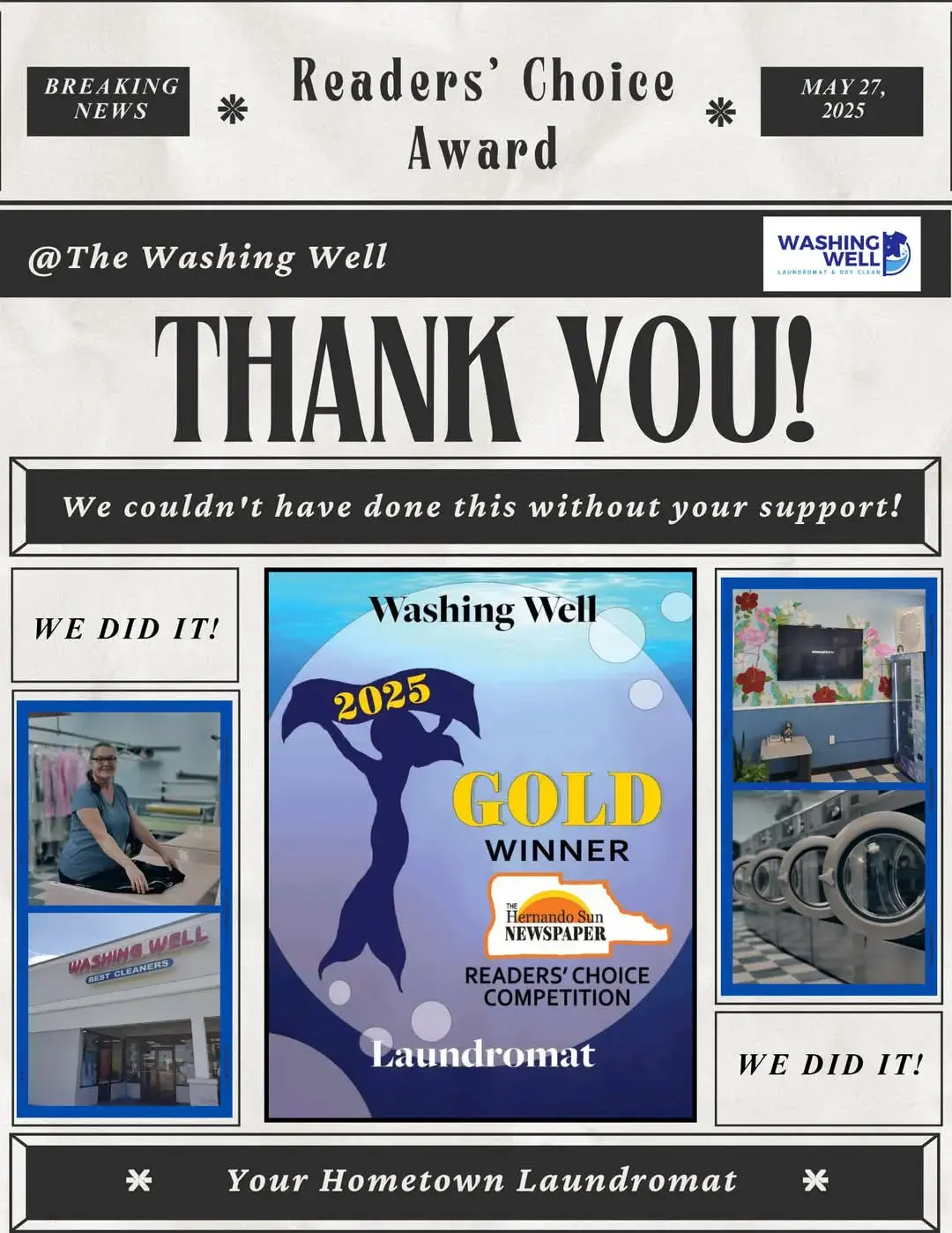 Washing Well location