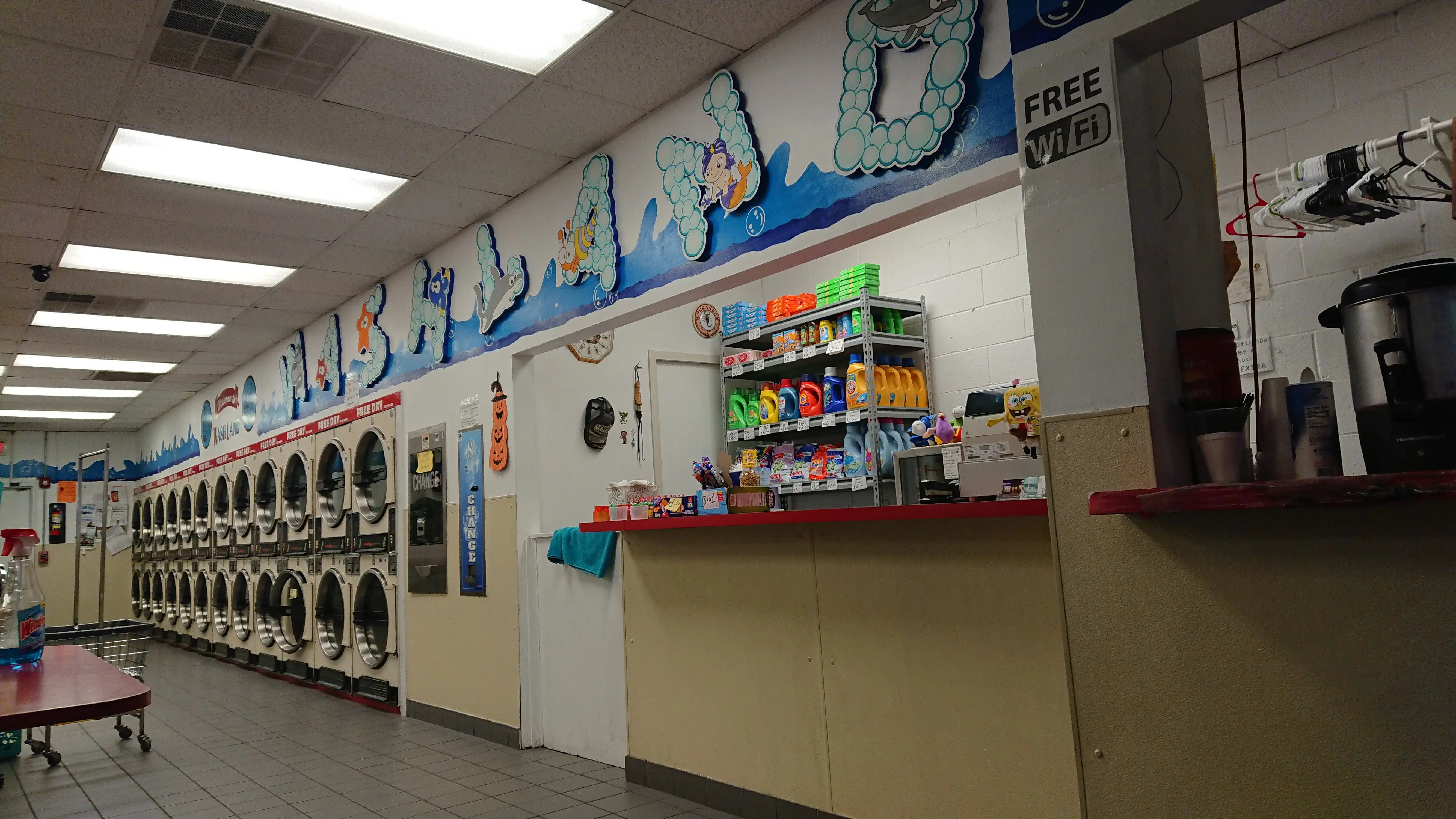Washland Laundromat location