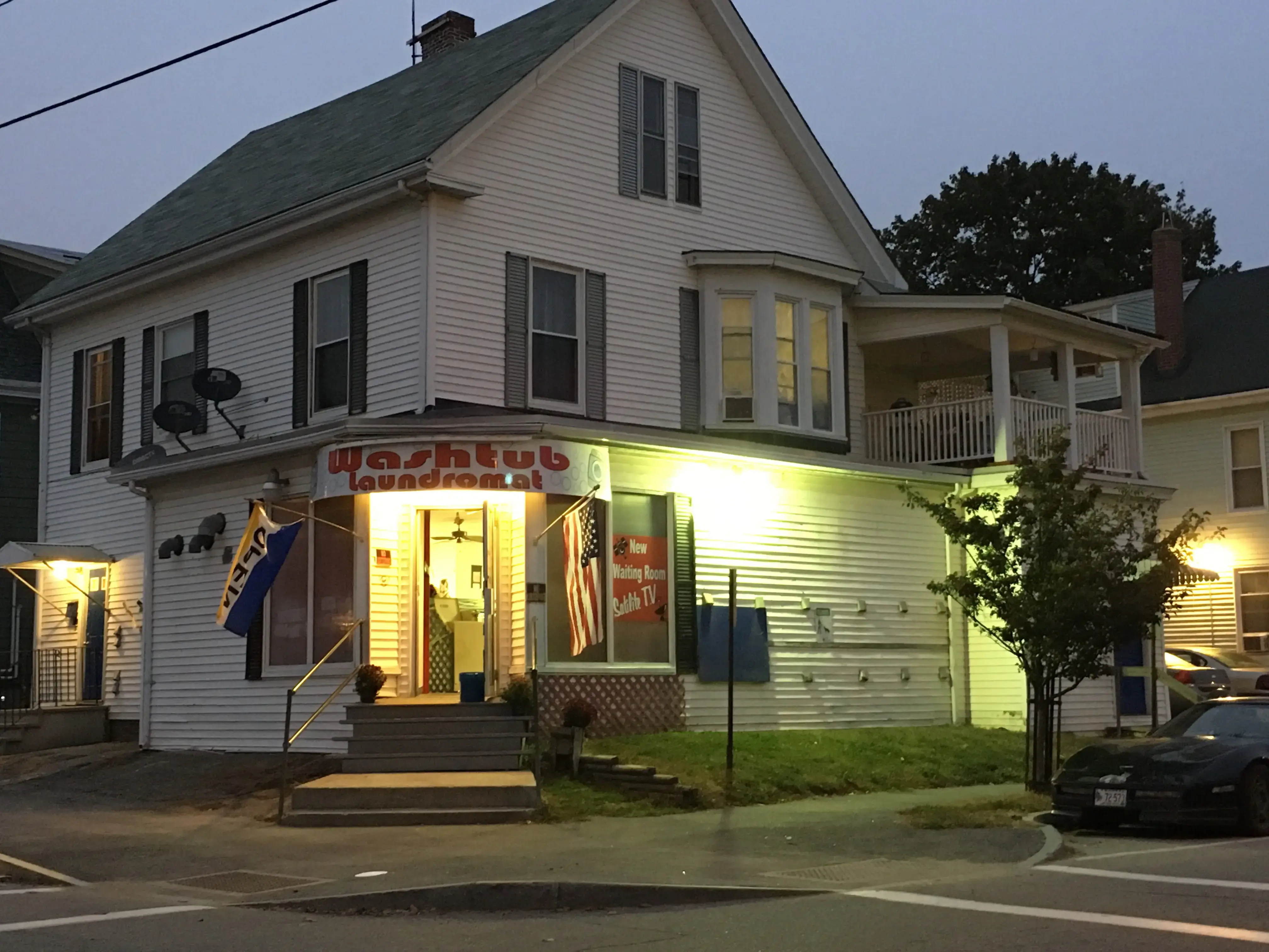 Washtub location