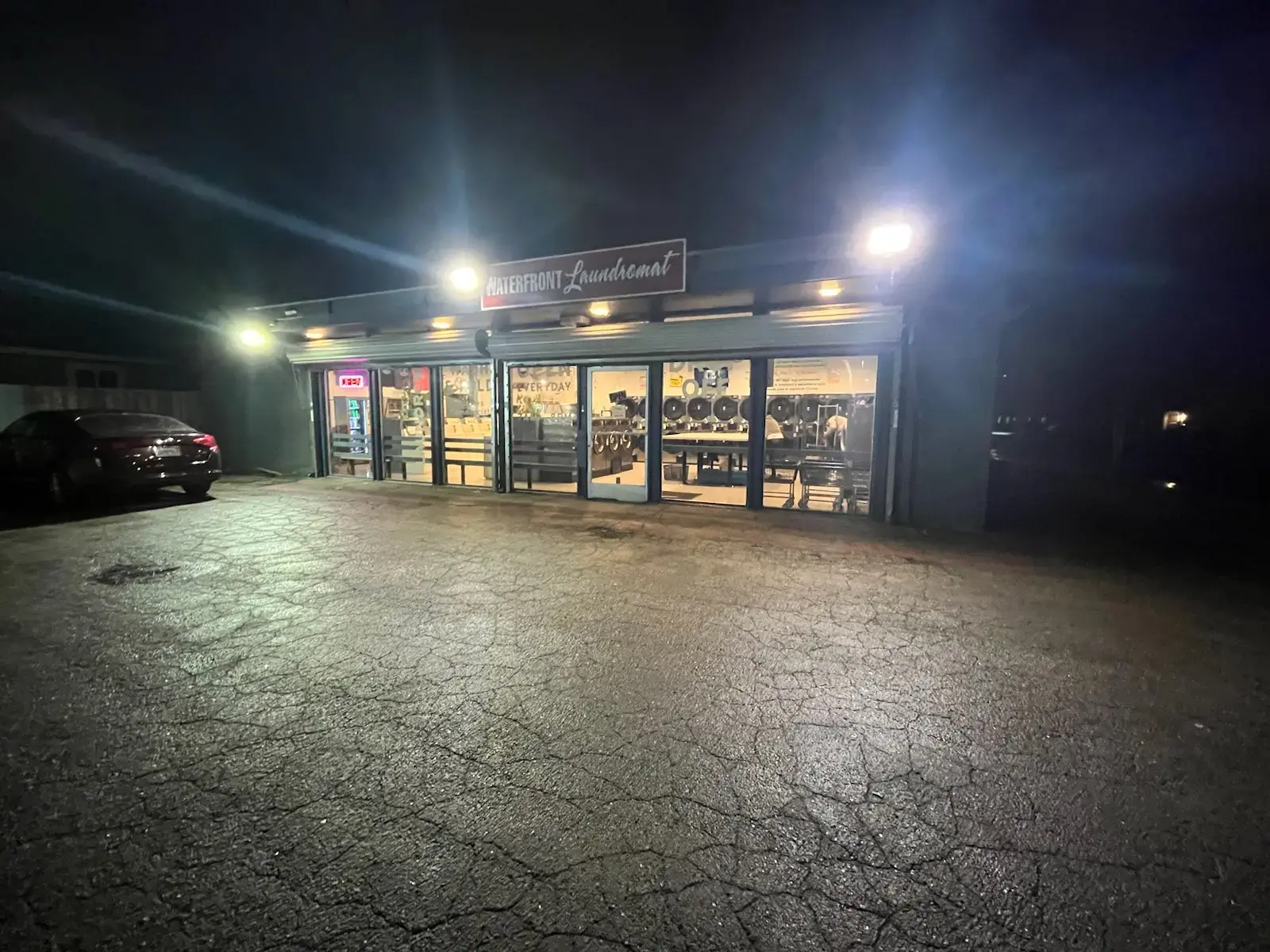 Waterfront Laundromat location