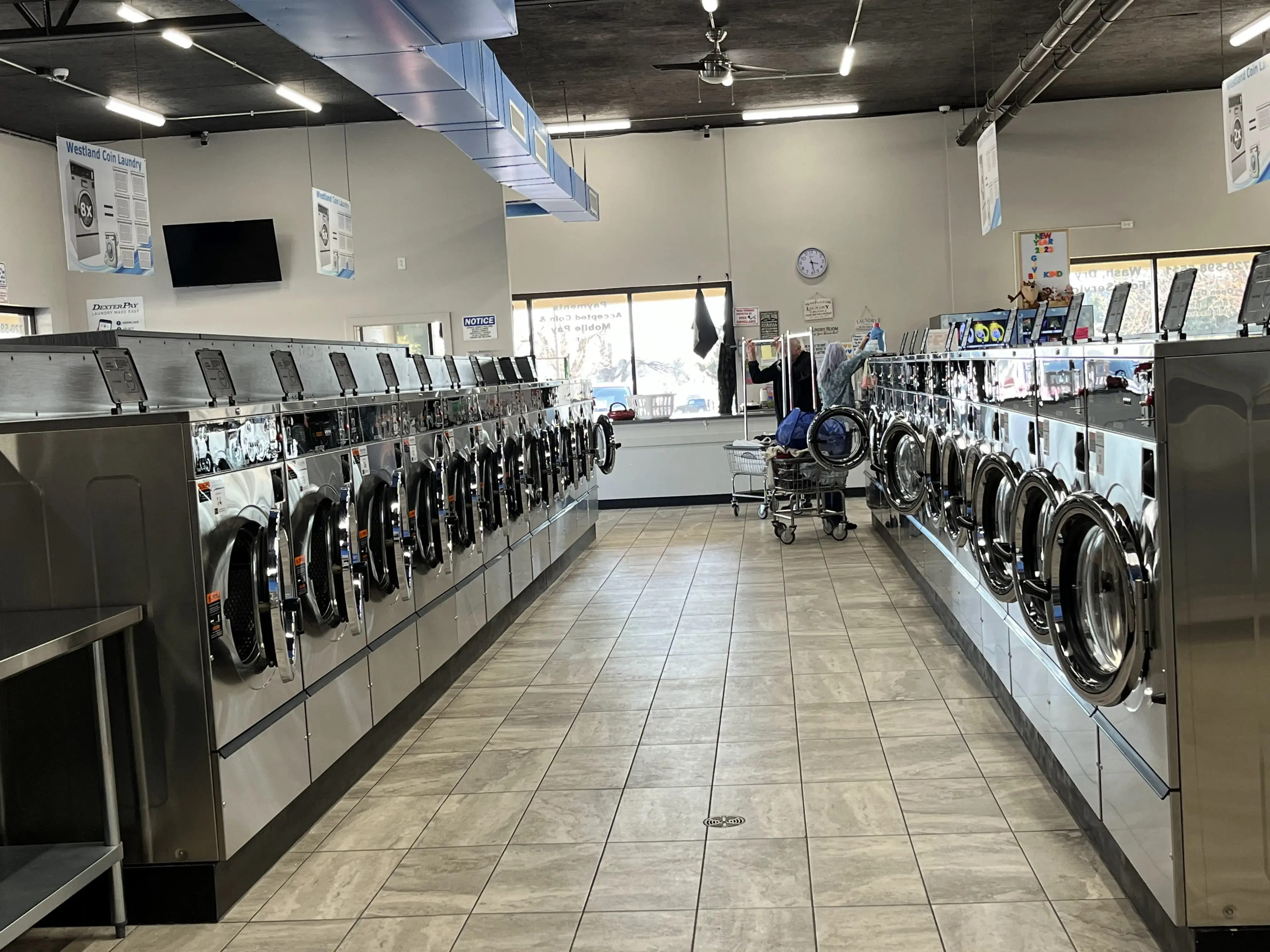 Westland Coin Laundry and Wash Dry Fold Drop Off Service - Image 19