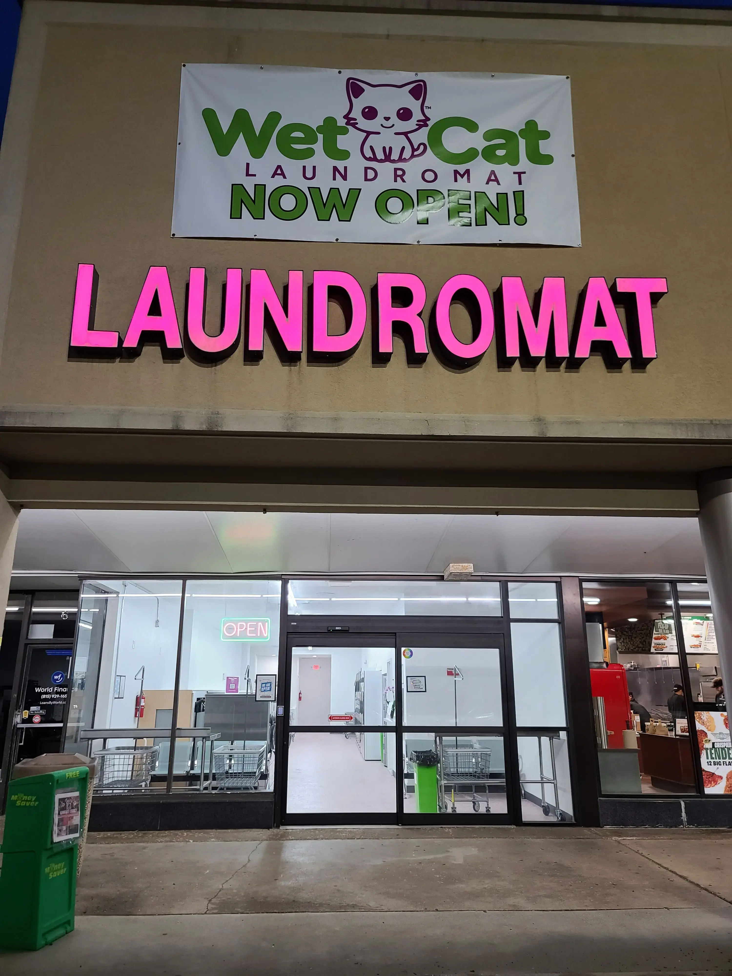 Wet Cat Laundromat location