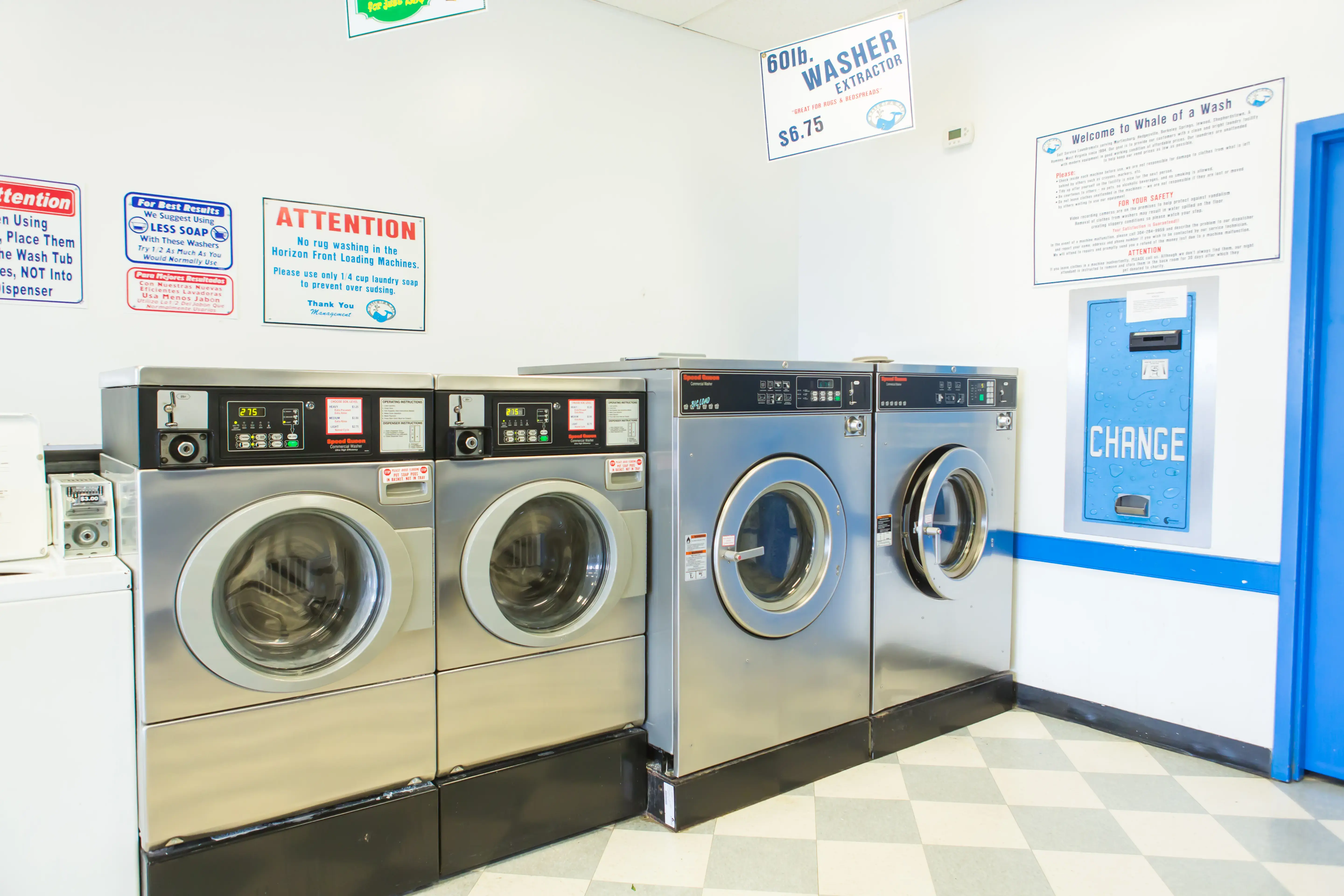 Whale of a Wash Laundromat thumbnail 4