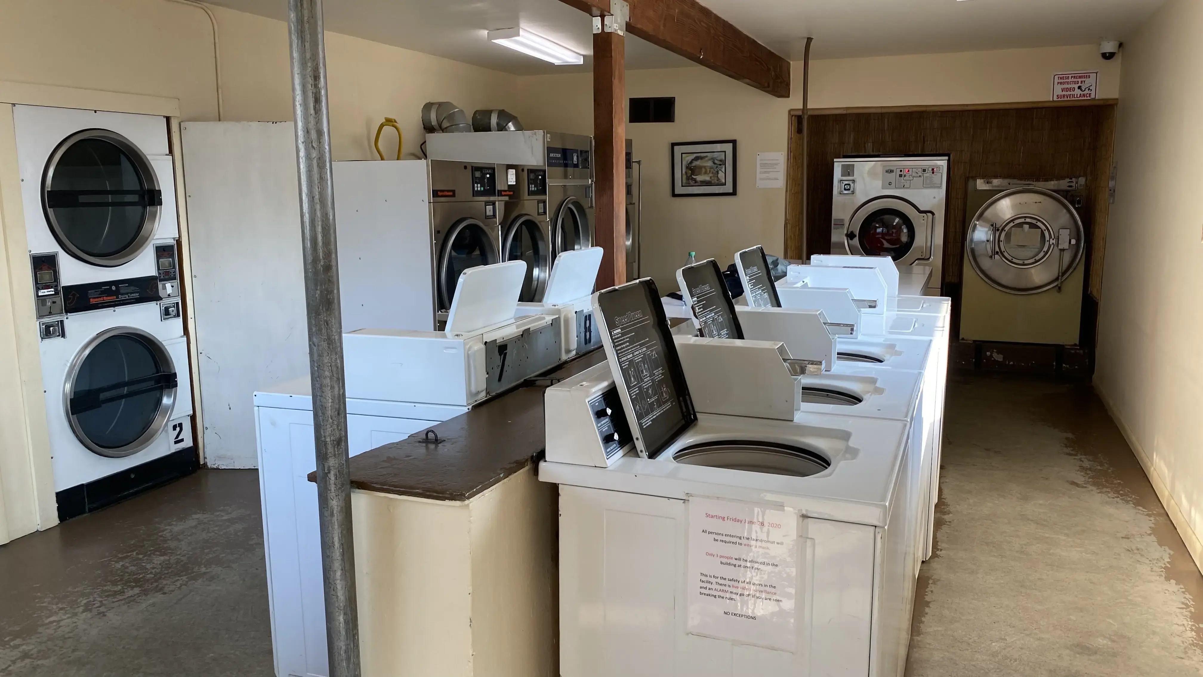 Wild Rose Laundromat location