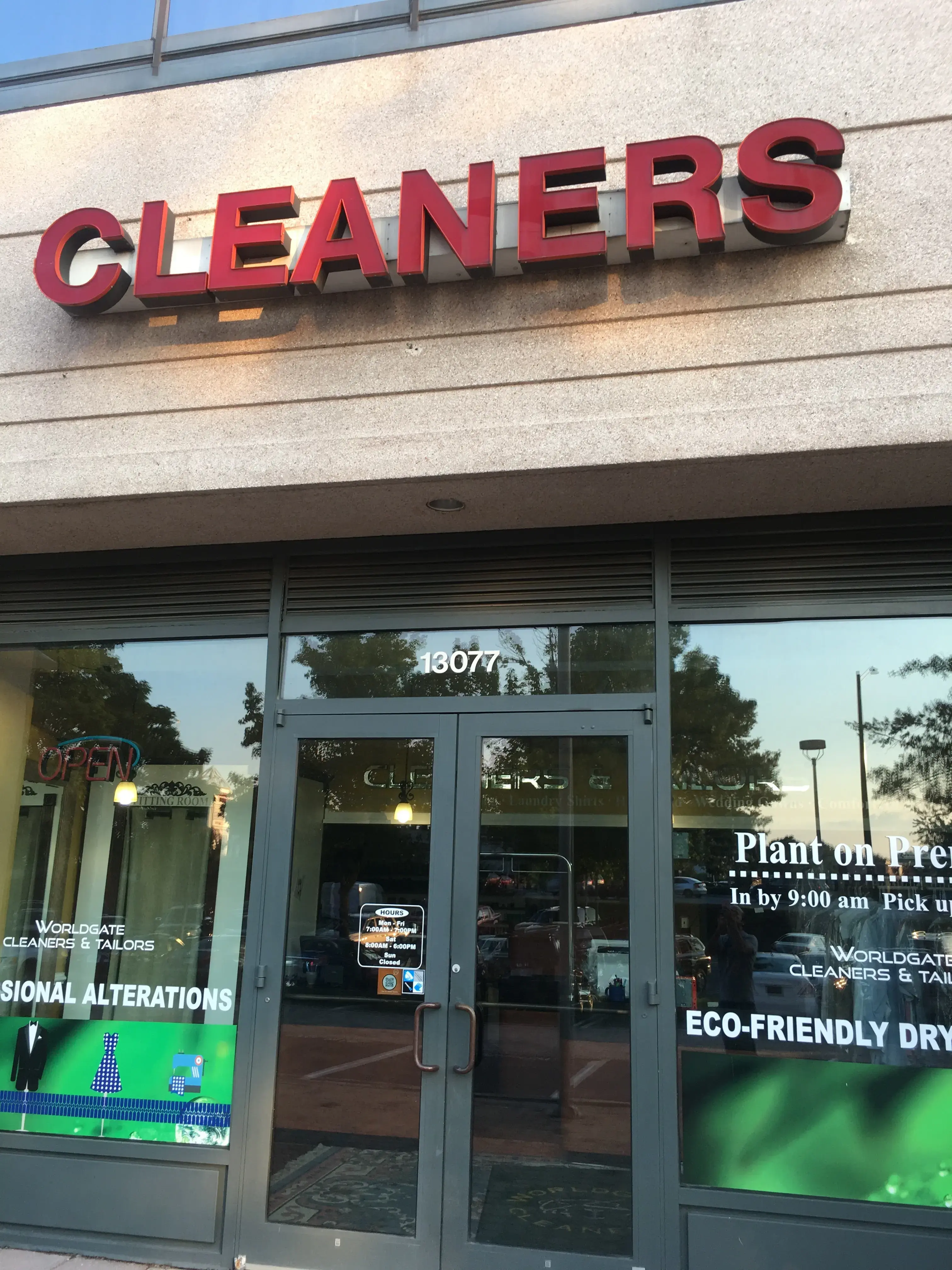 Worldgate Cleaners location