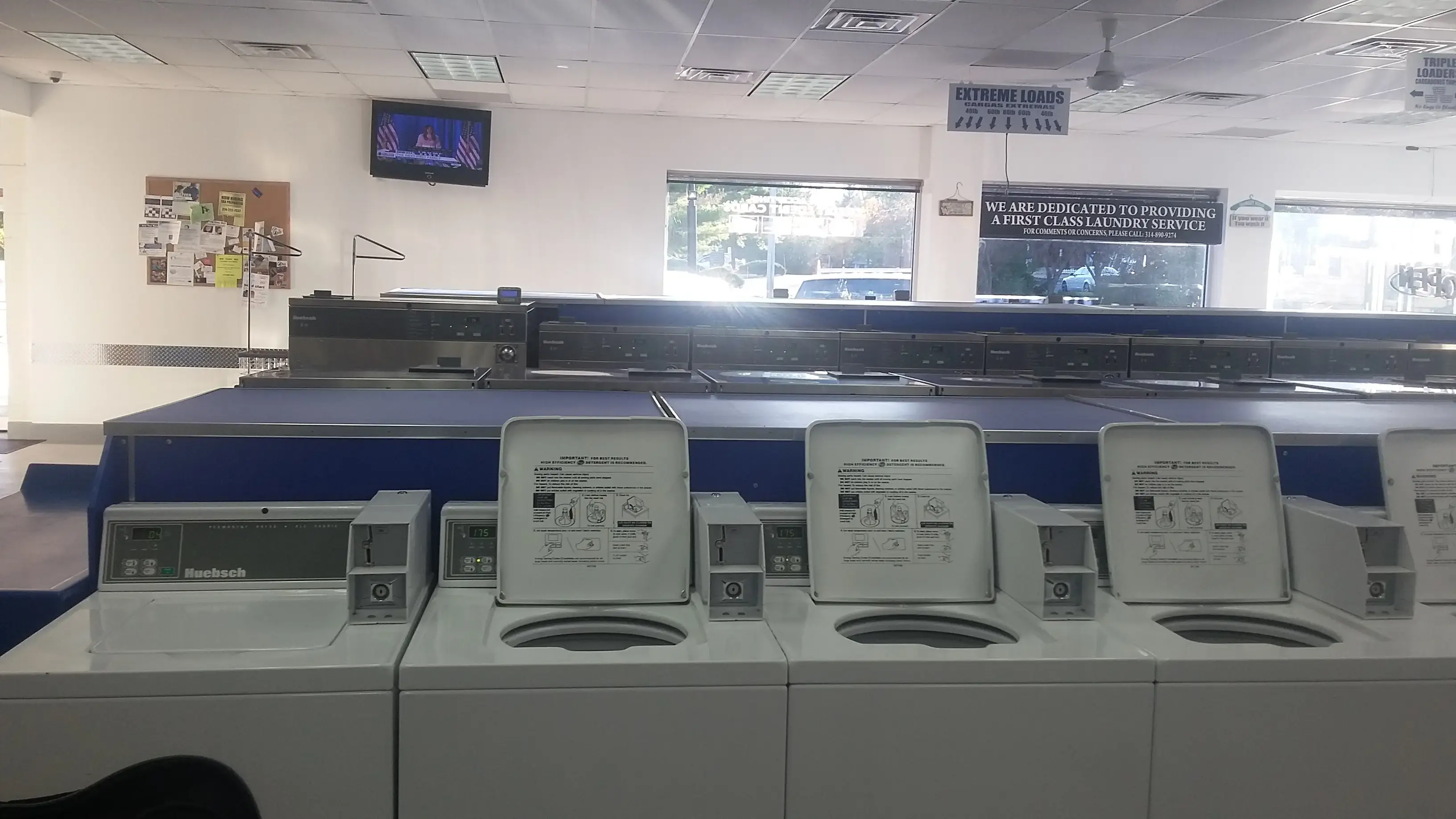 XTreme Clean Laundry. (FREE DRYERS & WiFI) accepting Credit, Debit or coin thumbnail 3