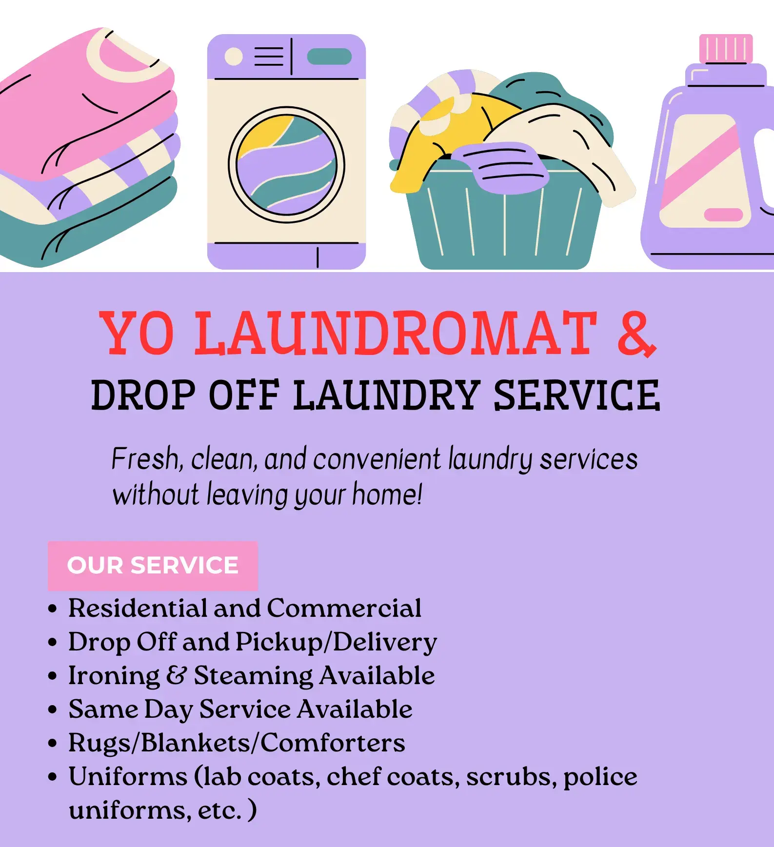 YO Laundromat and Drop Off Laundry Service thumbnail 7