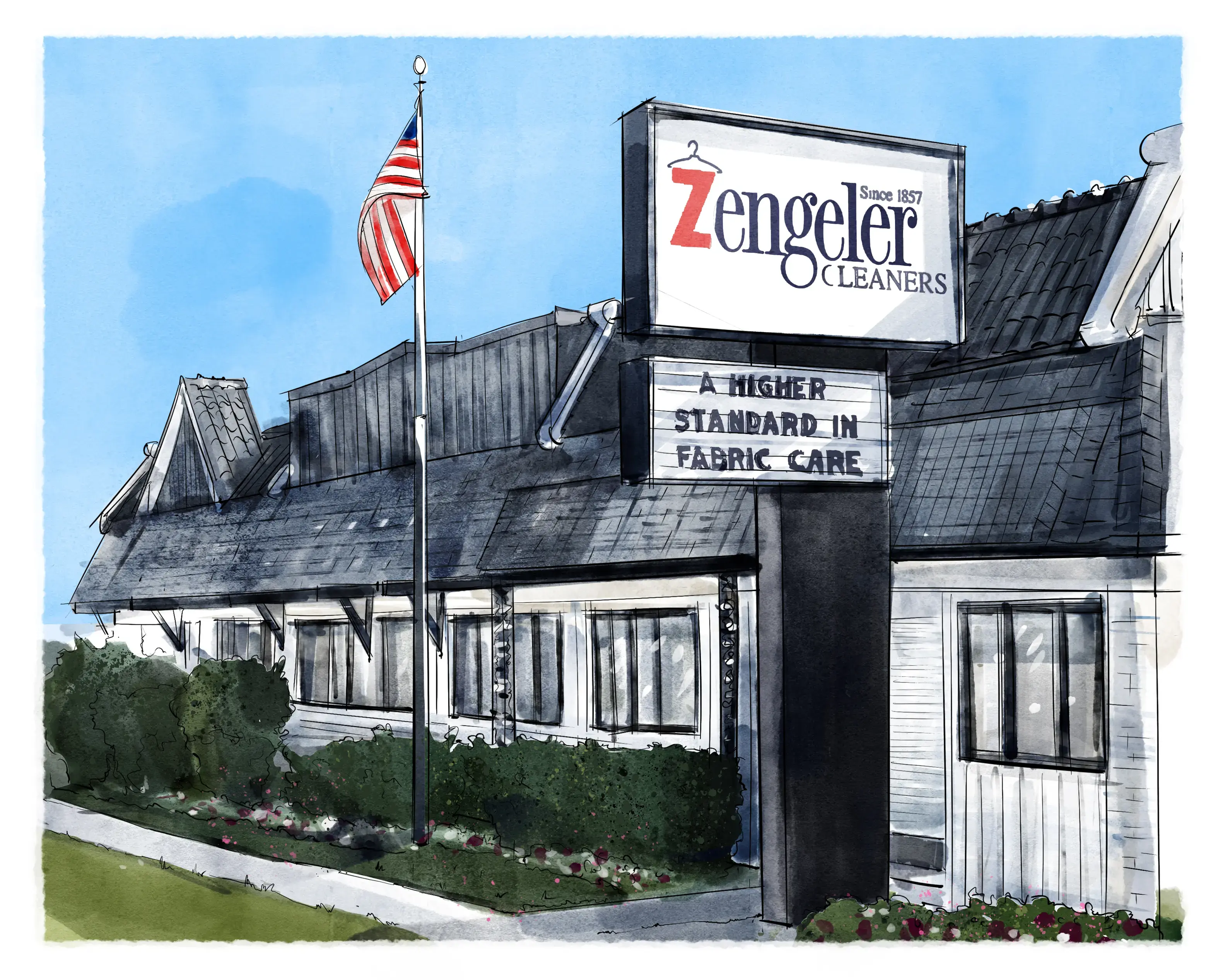 Zengeler Cleaners location