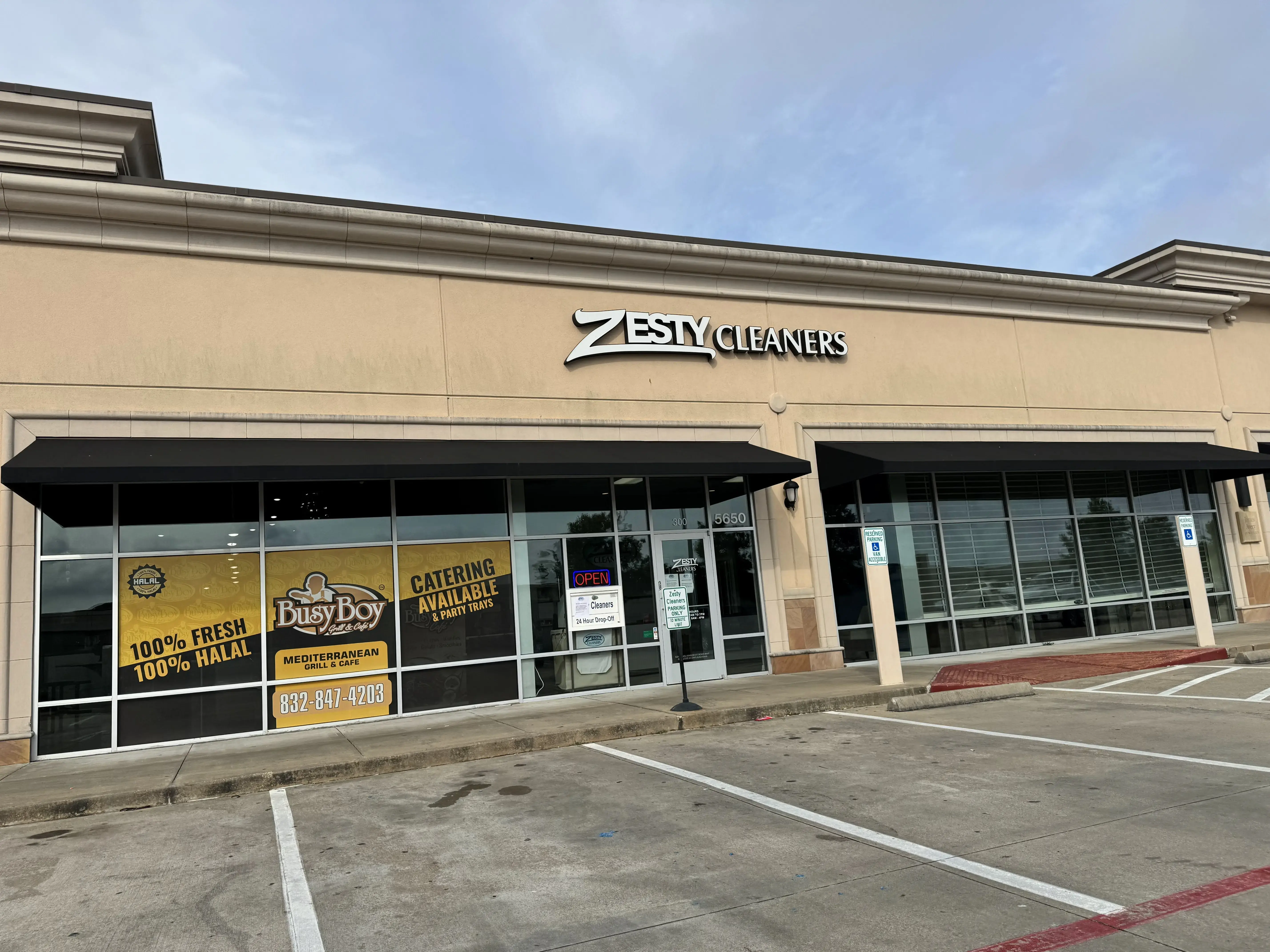 Zesty Cleaners location