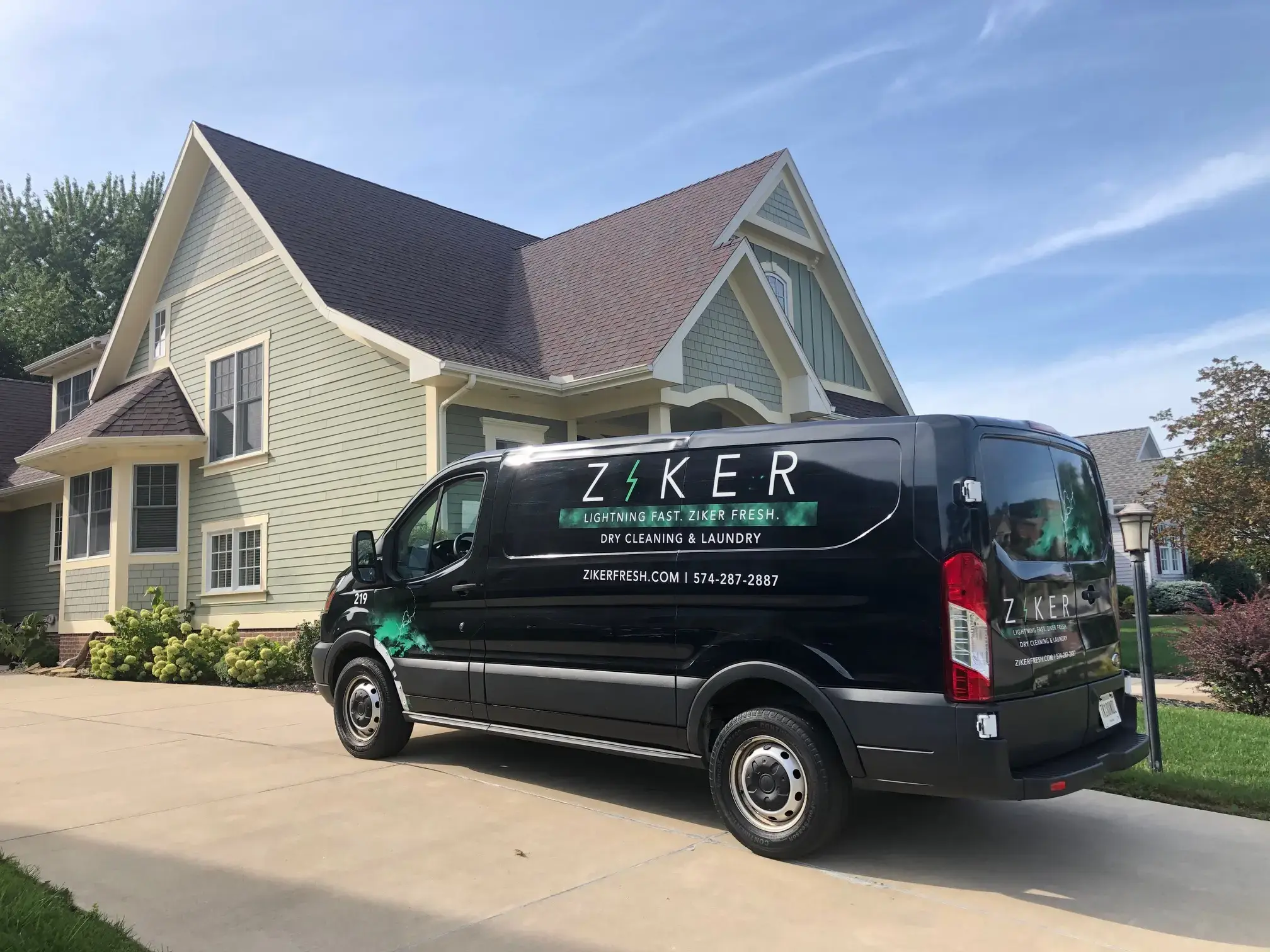 Ziker Cleaners location