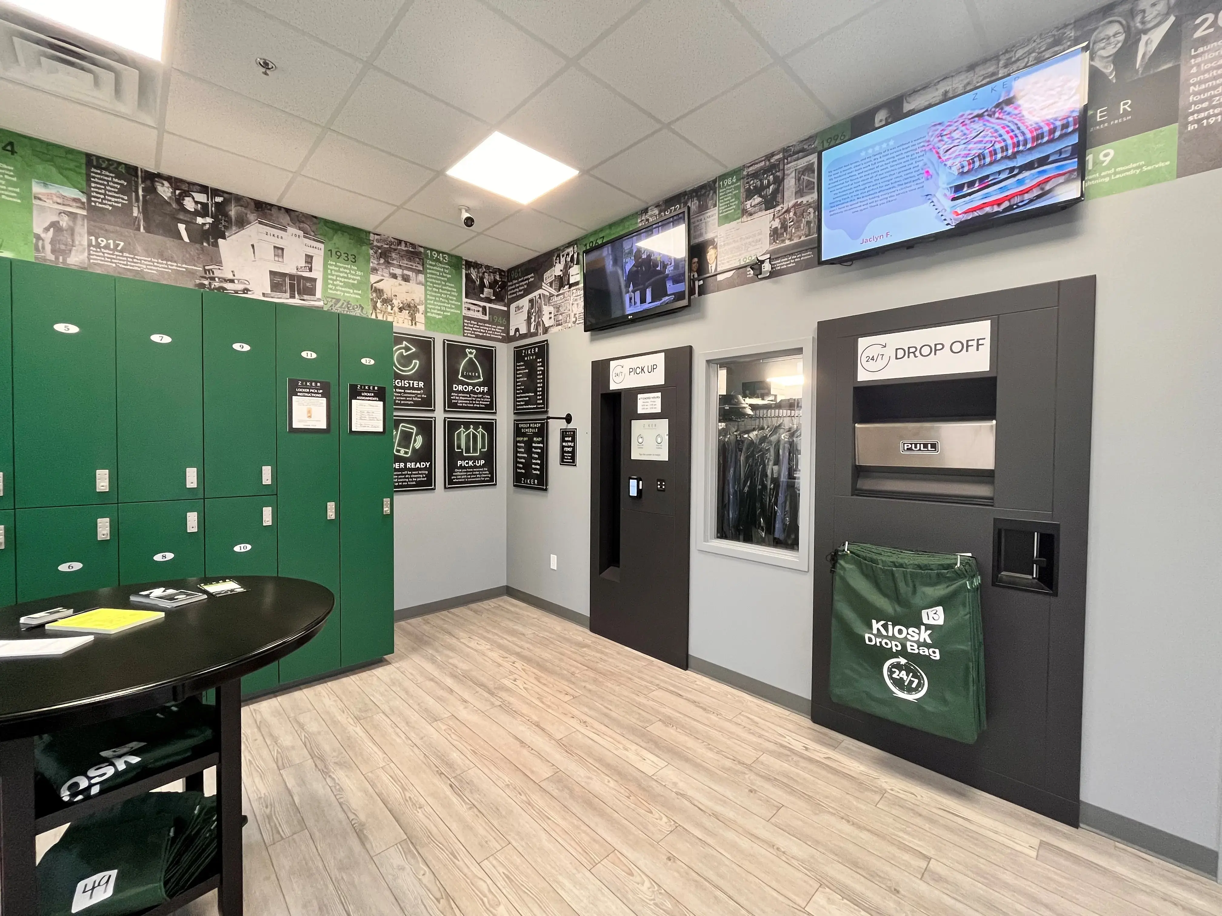 Ziker Cleaners location