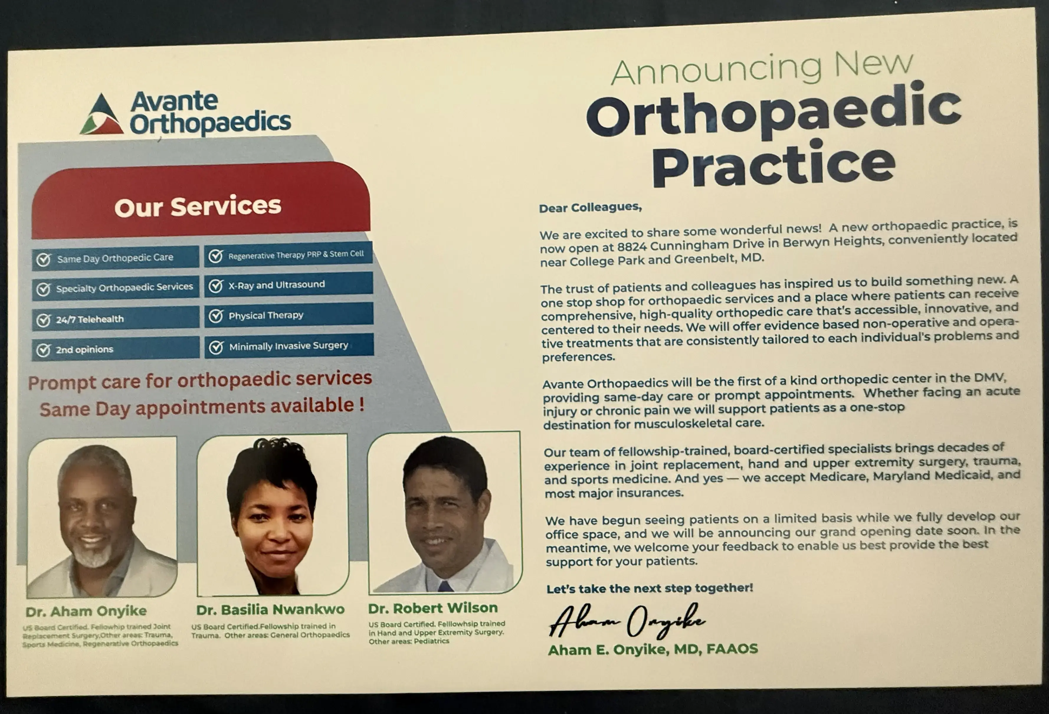 Avante Orthopaedics photo 2