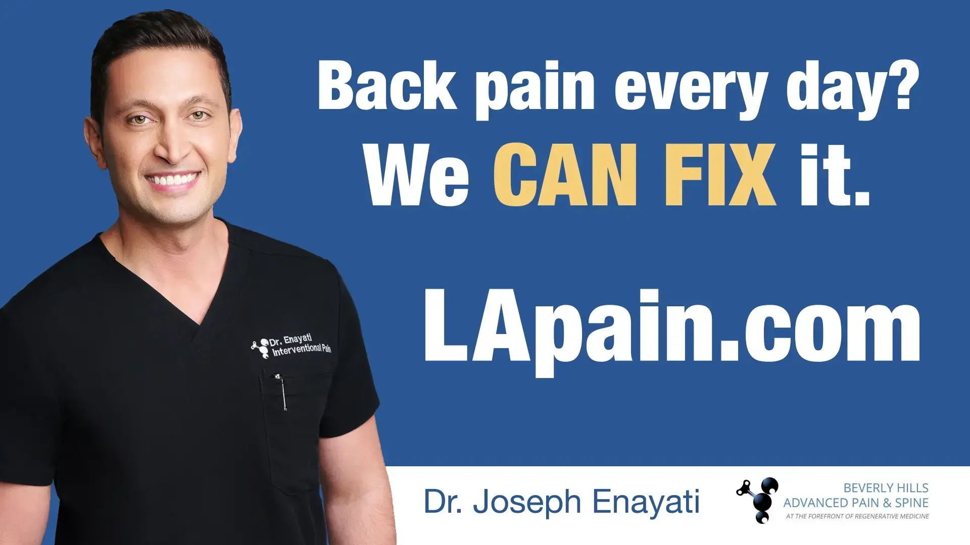 LA Pain: Joseph Enayati, DO, Charles Gruver, MD, Brian Tong, NP photo 2