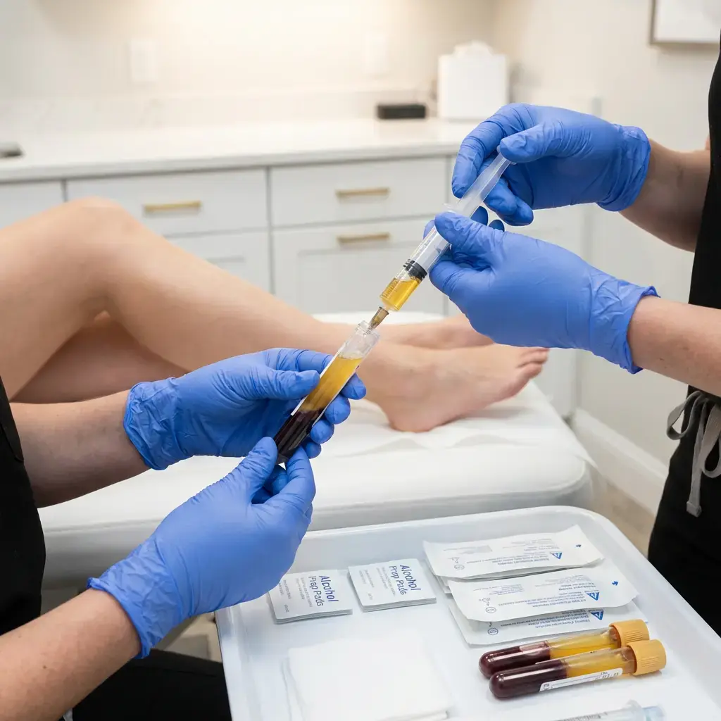 PRP Ankle Sprain Injury Treatment & Arthroscopy