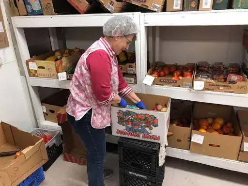 Meridian Food Bank food pantry