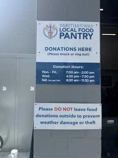 Tabitha's Way Local Food Pantry North County food pantry