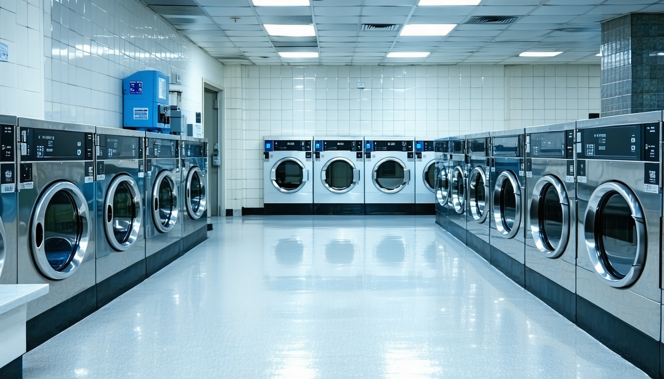 Self-Service service at a laundromat